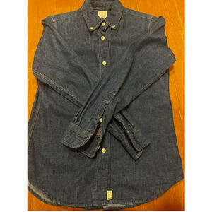 Excellent Condition: orSlow Denim Button-Down Shirt - Size 1 (S)